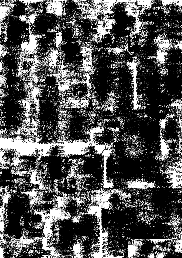 Queda lo áspero - Instalación visual Luna Curto 2024